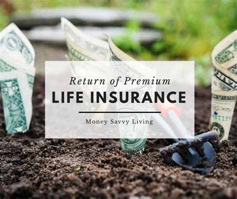 Waiver of Premium b. . A return of premium life insurance policy is quizlet